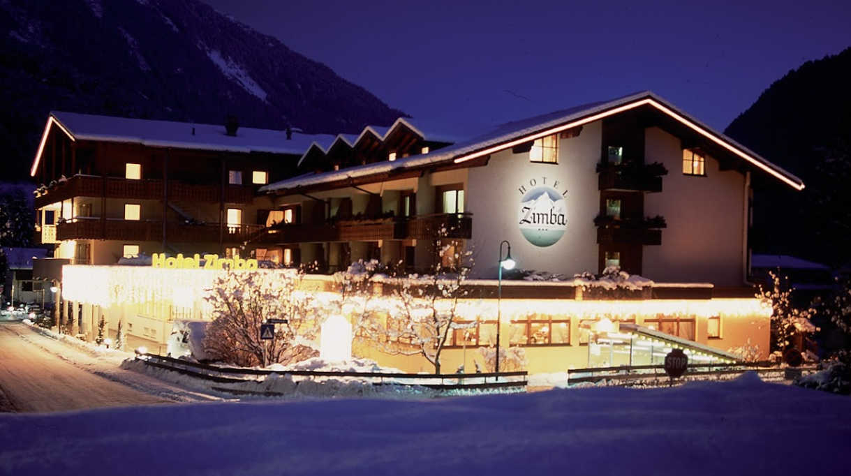 Das Hotel Zimba in Schruns Außenansicht Hotel Zimba