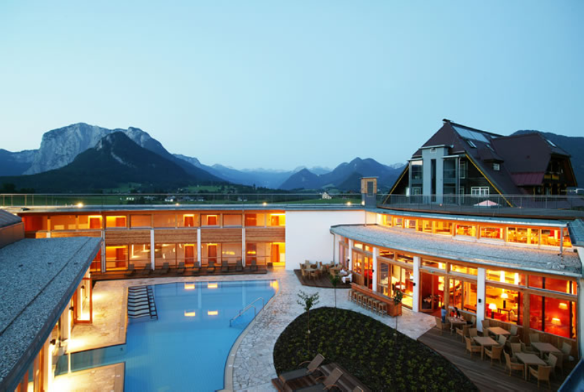 Das G' sund & Naturhotel Die Wasnerin in Bad Aussee Außenansicht G' Sund & Naturhotel Die Wasnerin