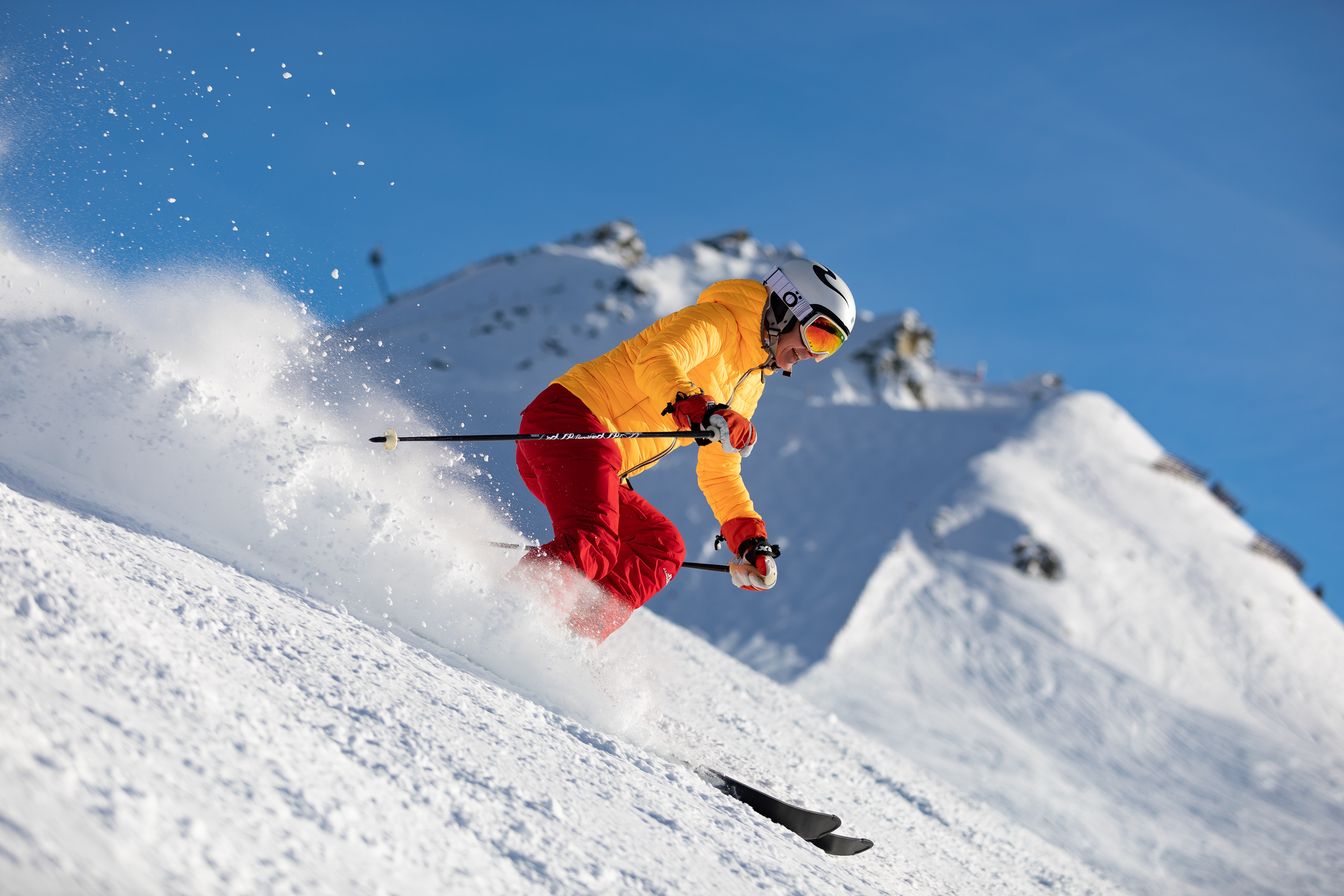 Skifahren Wintersaison