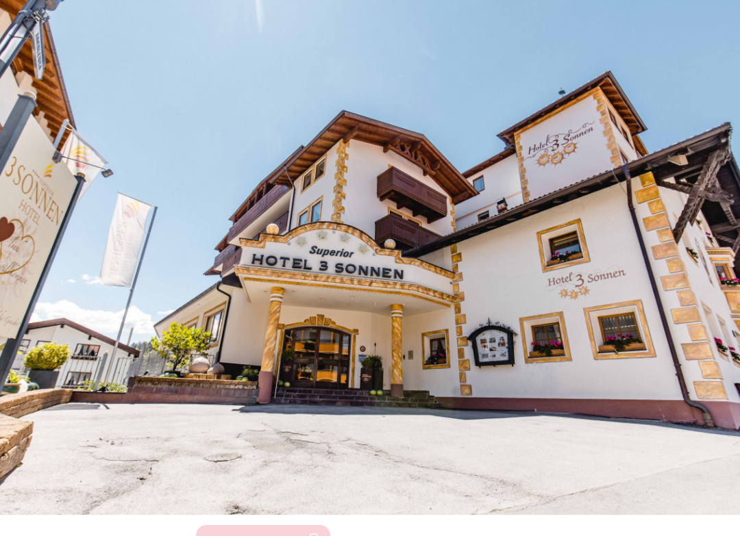 Das Hotel Drei Sonne in Tirol