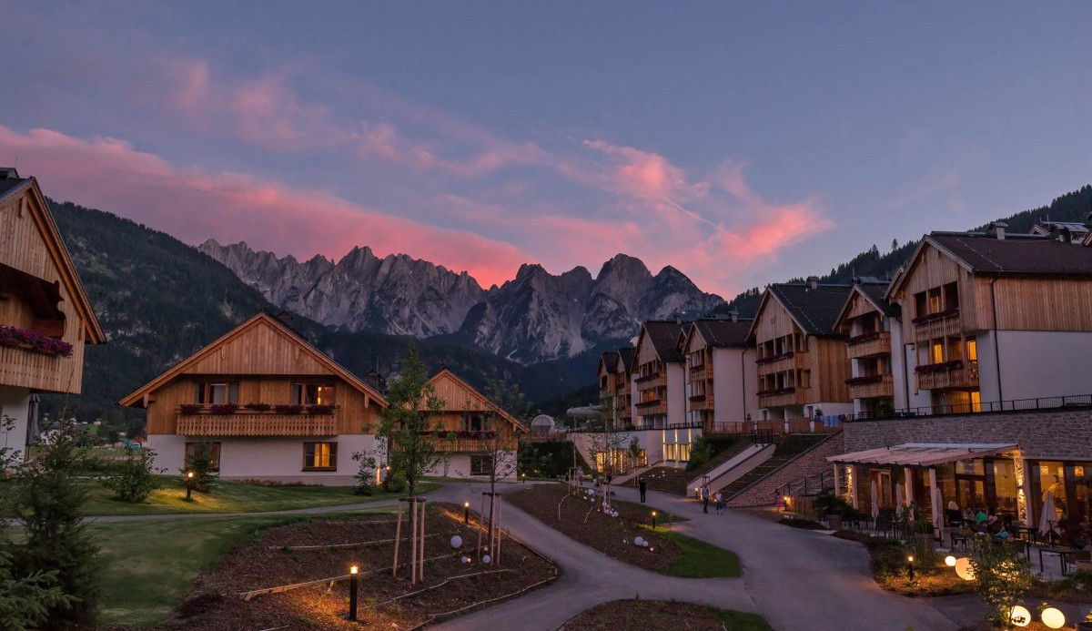 Fotos des Dachsteinkönigs bei Sonnenuntergang