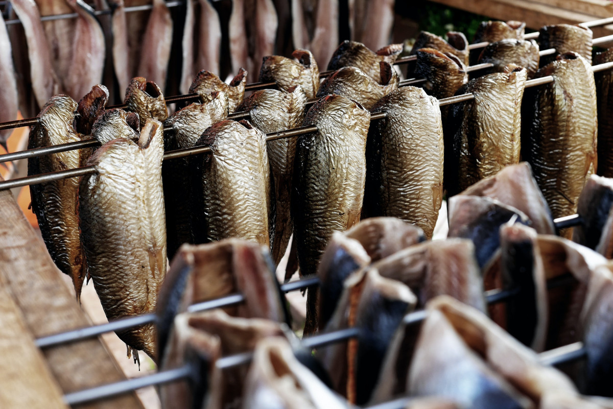 Geräucherte Fische Geräucherte Fische