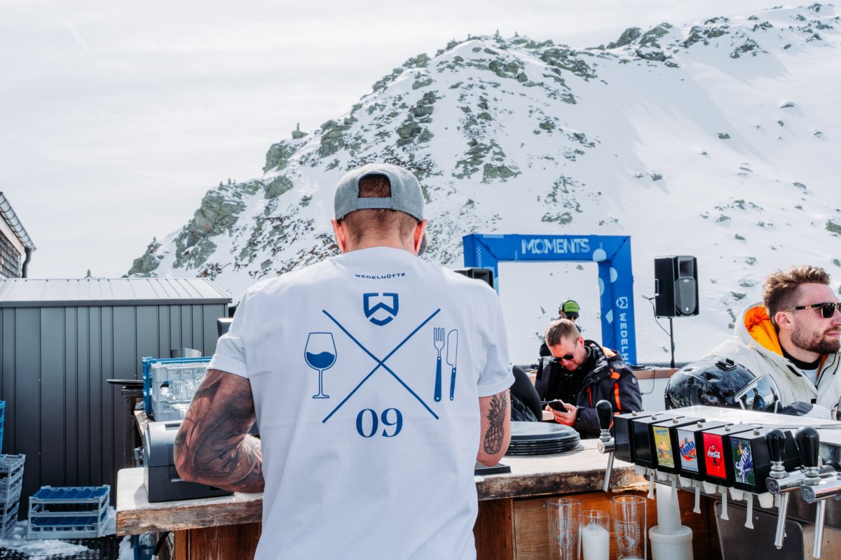 DJ Set in der Wedelhütte