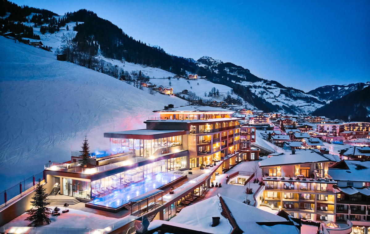 Das Edelweiß Salzburg Mountain Resort in Salzburg Außenansicht Das Edelweiß Salzburg Mountain Resort