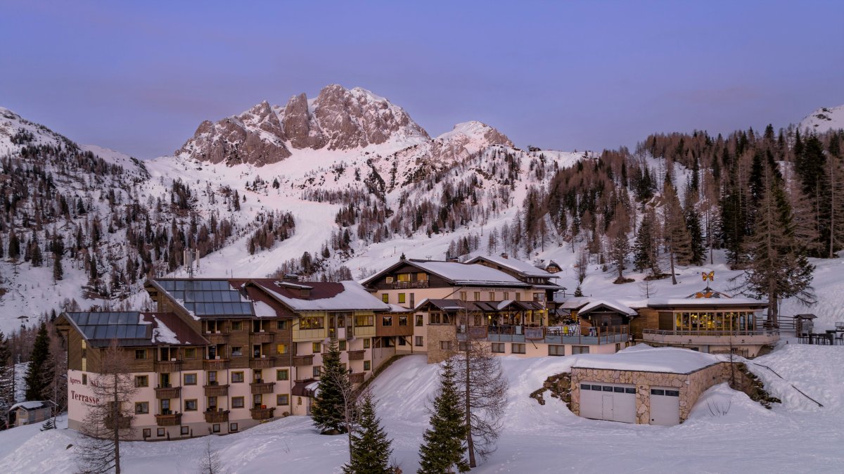 Plattners Alpenhotel Foto von Plattners Alpenhotel im Winter