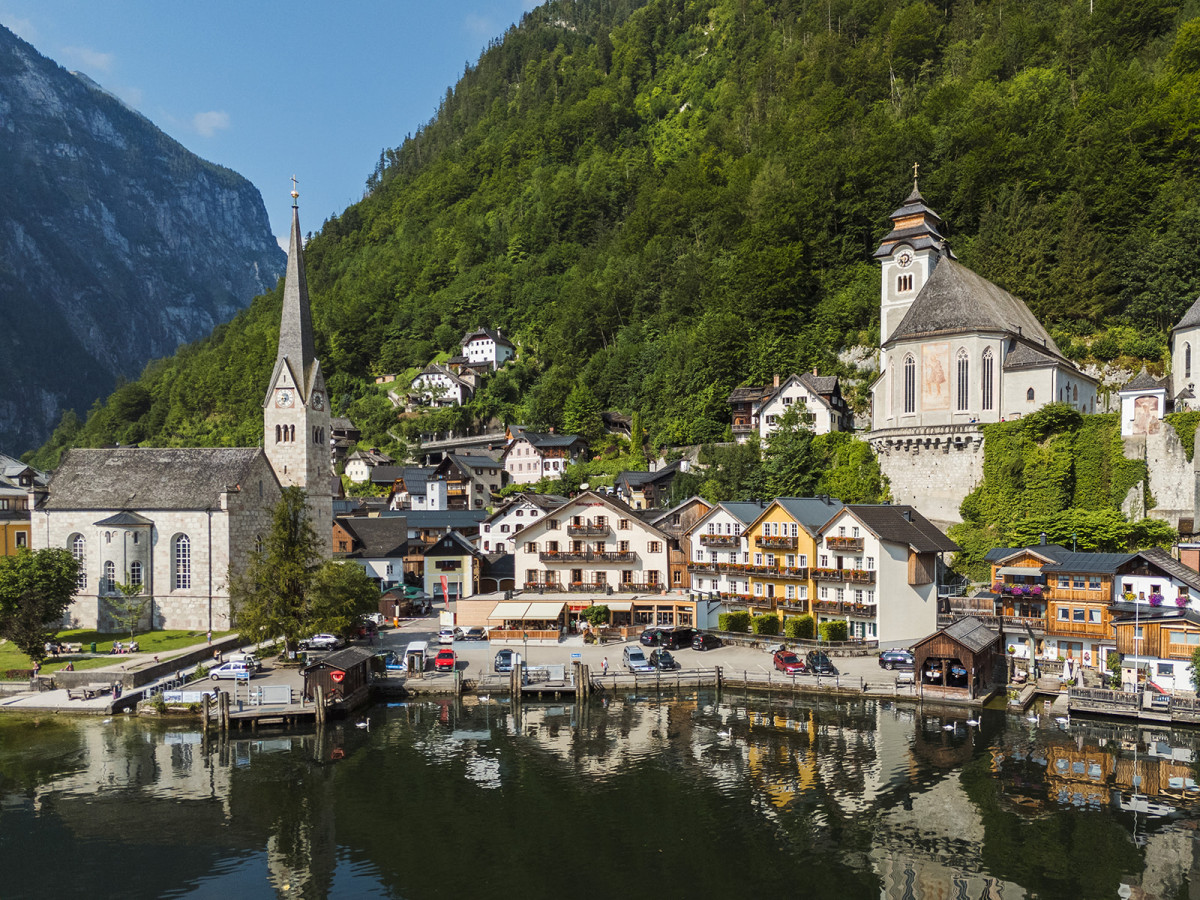 Heritage Hotel Hallstatt im Sommer