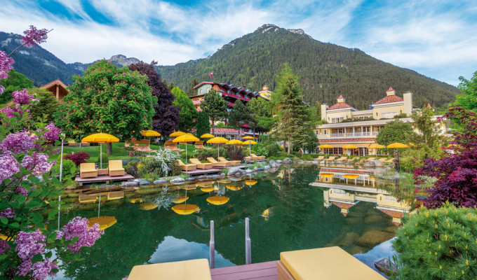 Wellnesresidenz Alpenrose in Tirol Außenansicht Wellnesresidenz Alpenrose