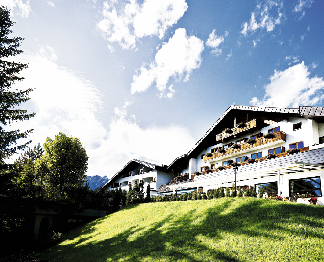 Das Bergresort Seefeld 4 Sterne Superior in Seefeld Außenansicht Bergresort Seefeld
