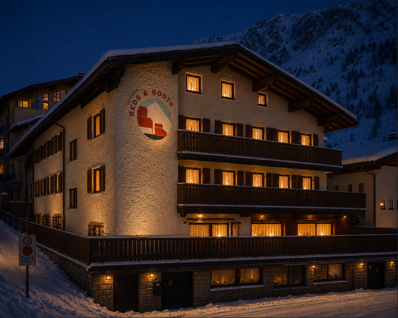 Alpina Beds and Boots
